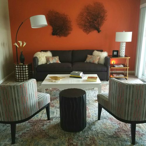 New condo, living room design
