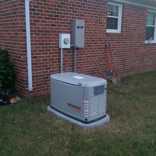 22 Kw Generac whole house generator that we instal