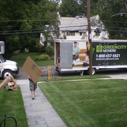We help our clients move their household belonging