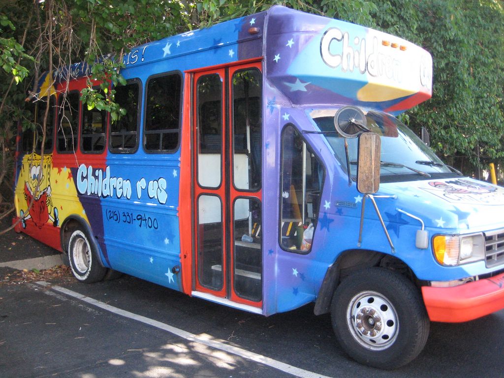 "Children R Us" bus
8230 Frankford Ave.