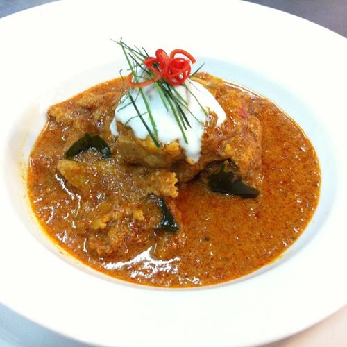 Panang pork curry
