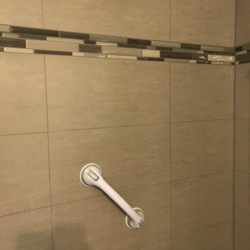 Back Shower Wall