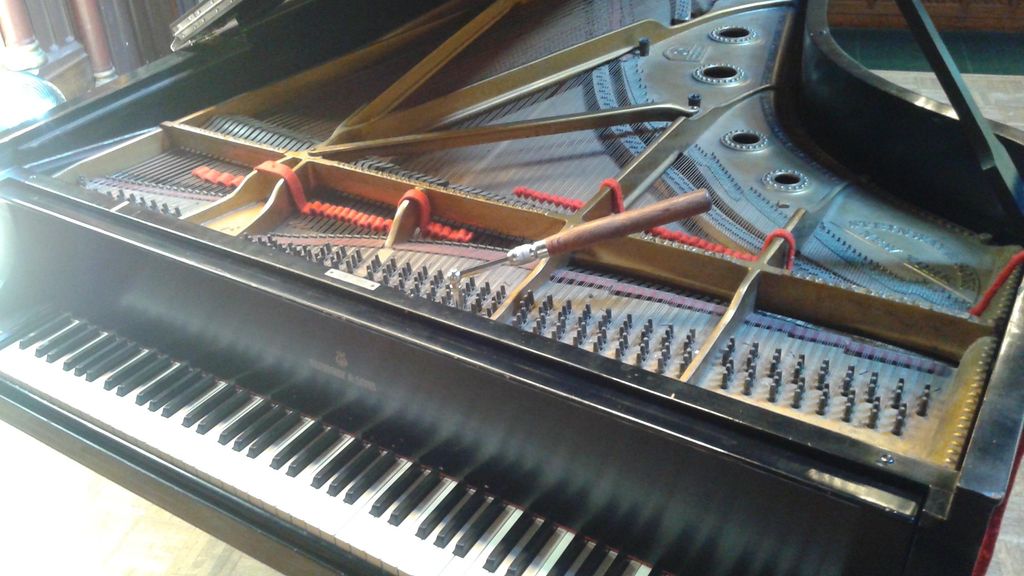 1890s Steinway Grand at First Baptist Church