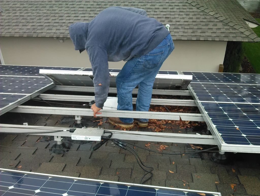 replacing micro Inverter in a solar service call