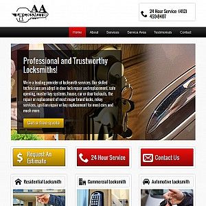 Locksmith Client - Web Design & SEO (mobile friend