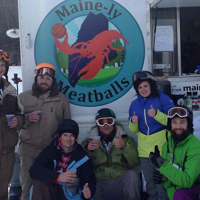 Hitting the slopes with some good eats!