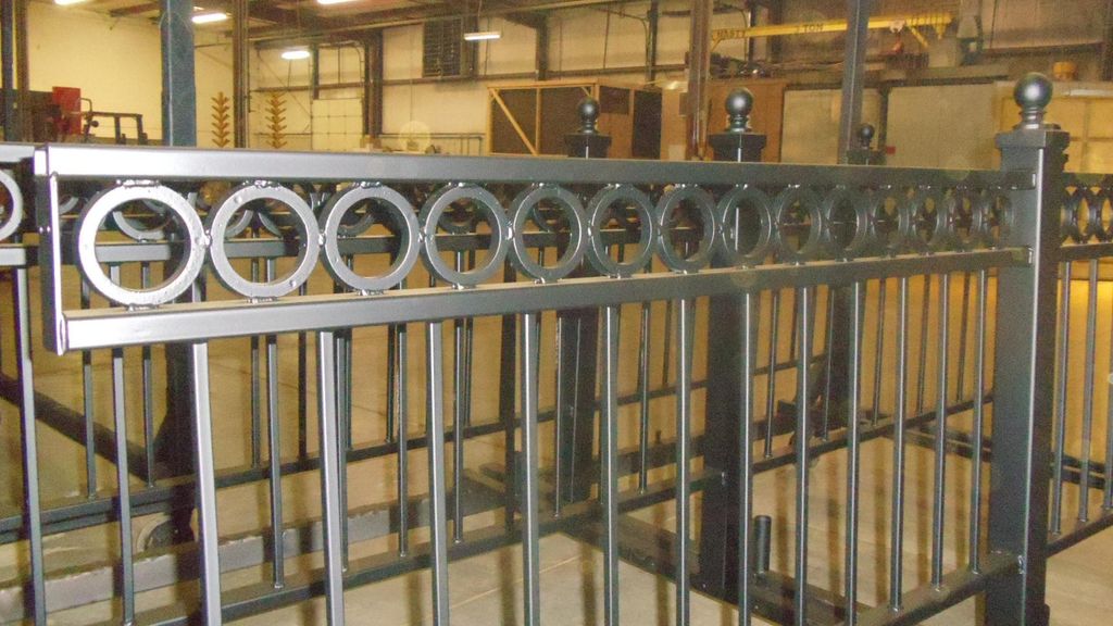 Specialty fence for a customer in California