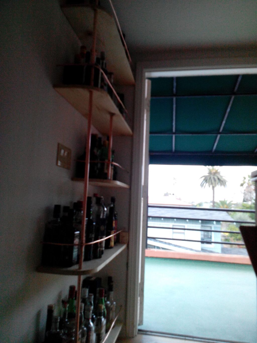 More shelving with copper integrated design.