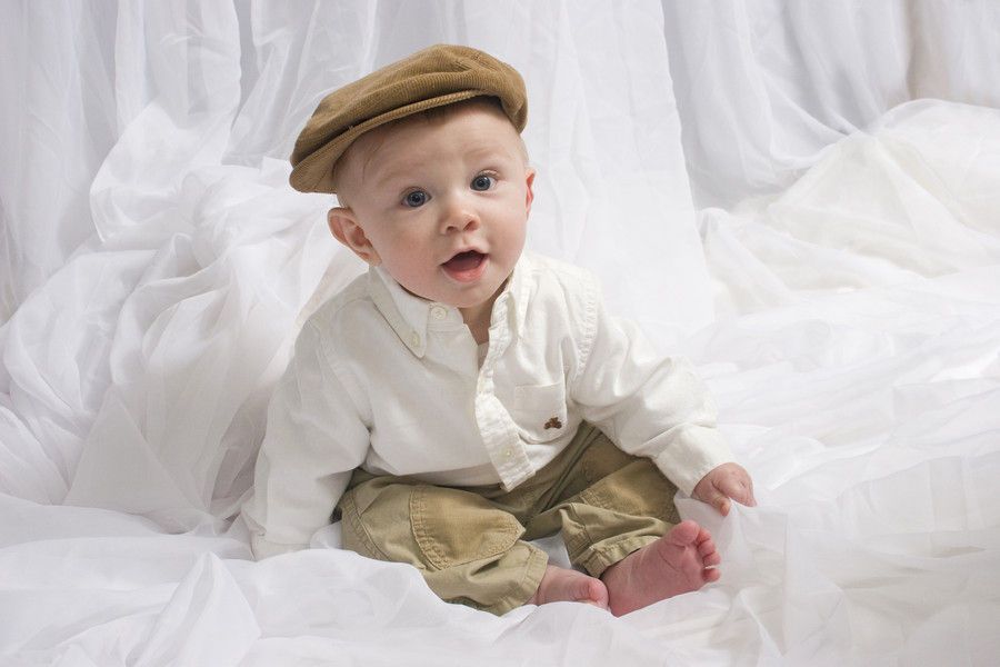 baby portrait in studio