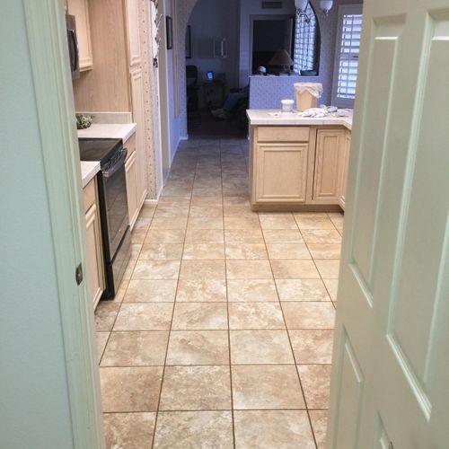 Kitchen and Laundry room tile #1