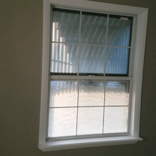 Resedential bedroom window 