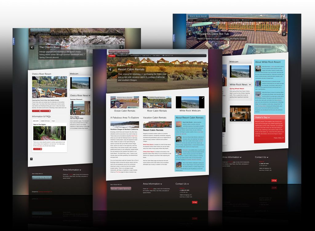 Hospitality Industry: This website, designed for a