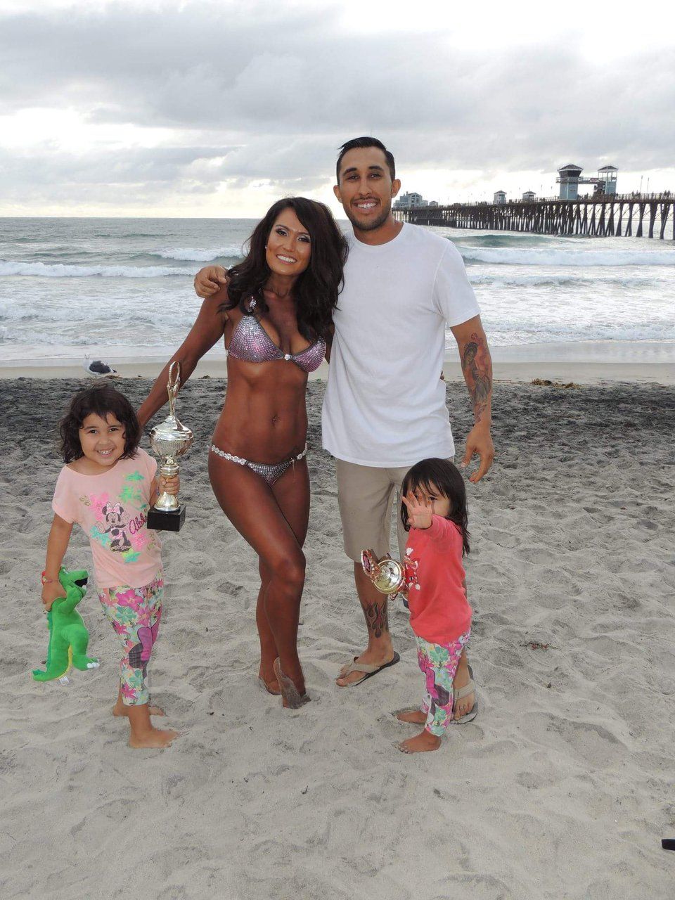 My first competition, got 2nd and 3rd place in the