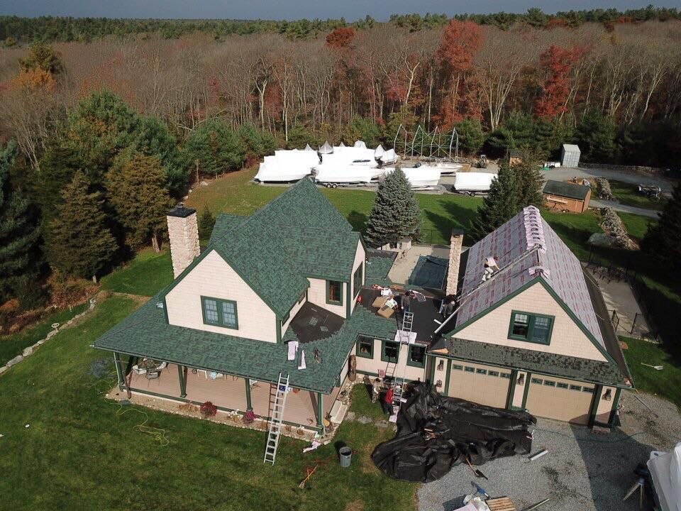 Owens Corning Chateau Green Shingles