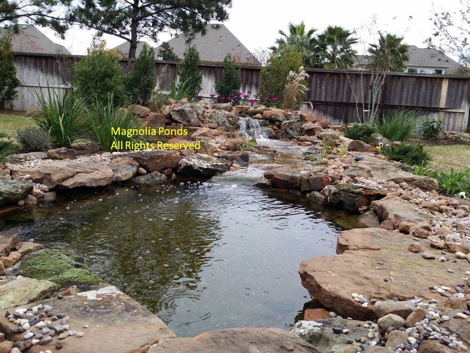 Care is taken to be sure your water feature is as 