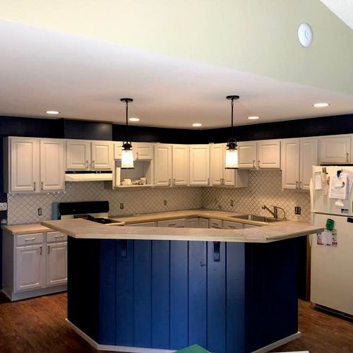 Beautifully updated kitchen.