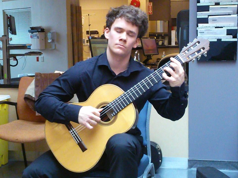 Performing at Sinai Hospital in Baltimore as a par