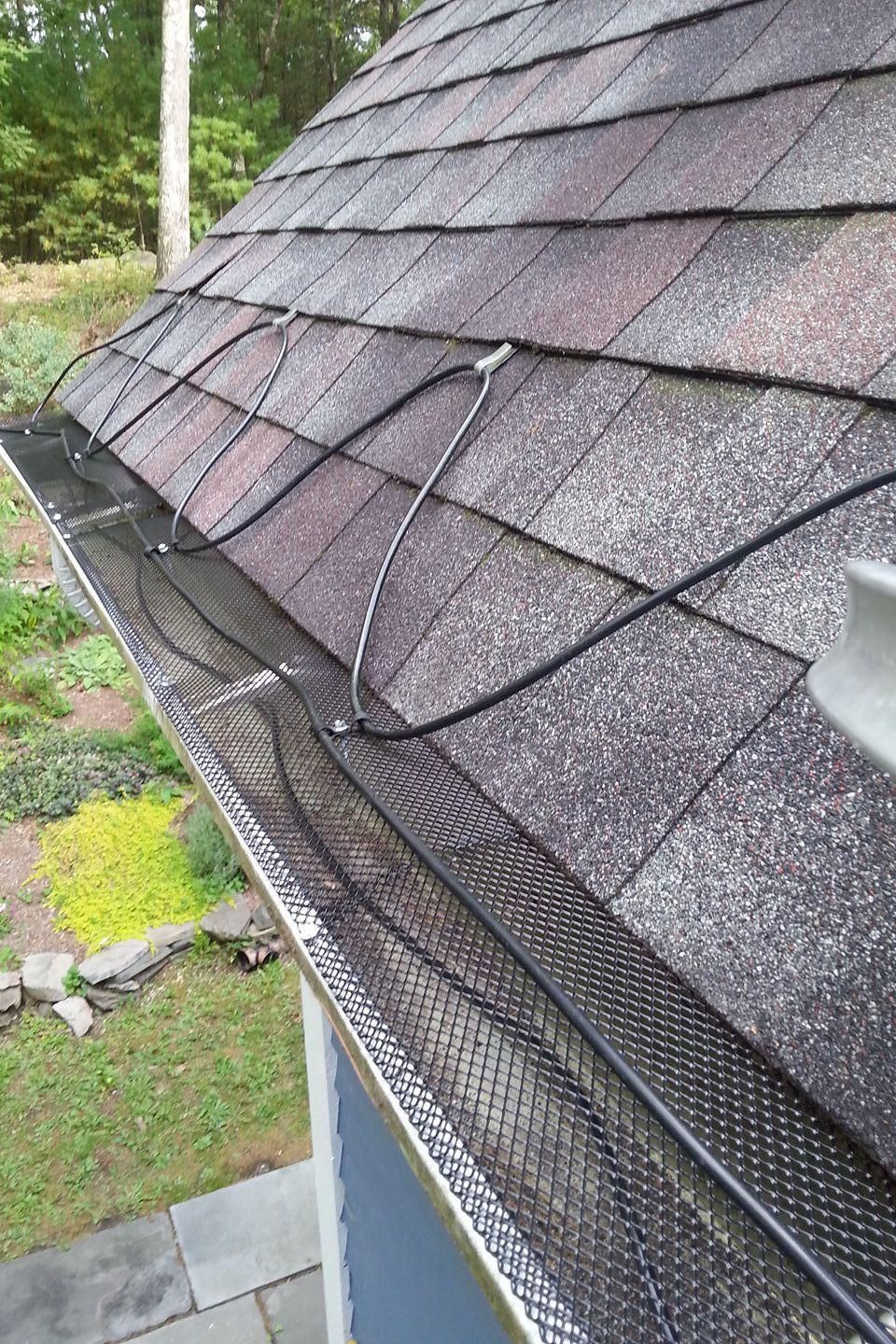 Problems with ice-damming?  I do heat tape install