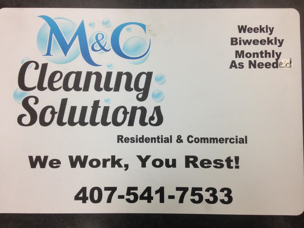 M&C Cleaning Solutions LLC