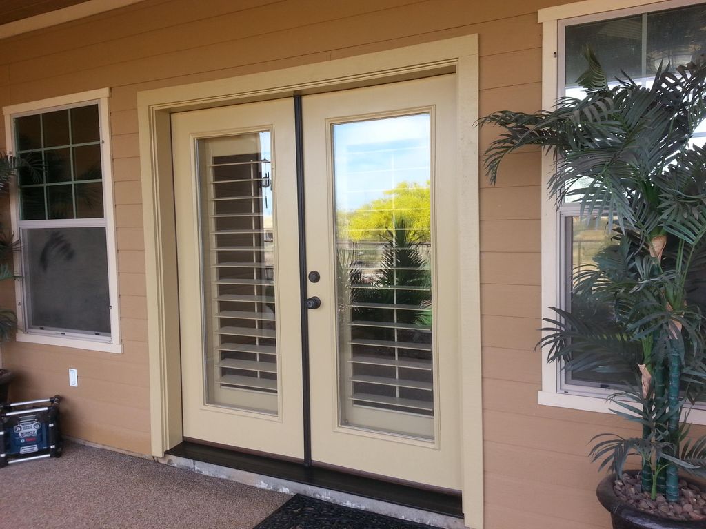 Double French Doors Installed