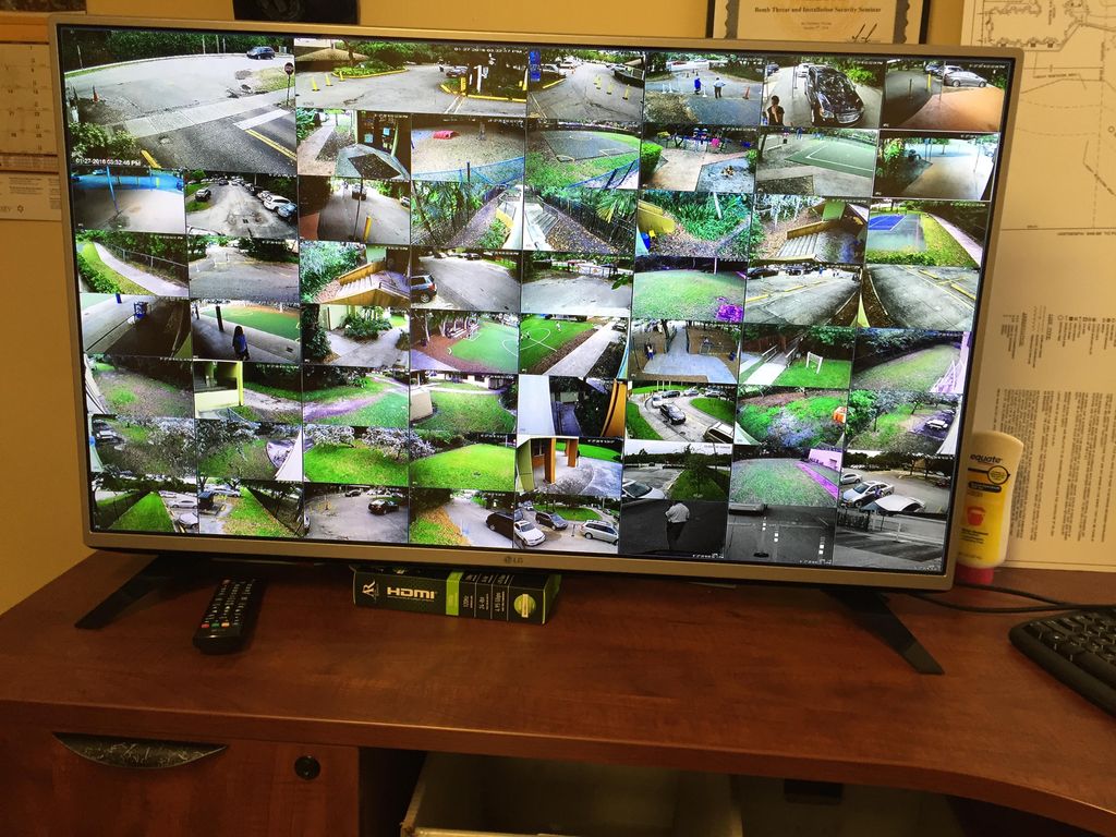 60 HiDef Cameras around a private school