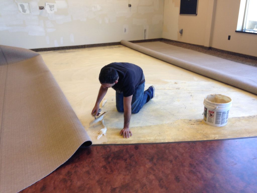 Commercial Carpet Install