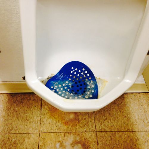 Urinal Before