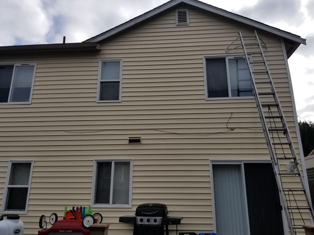 siding cleaning (after)