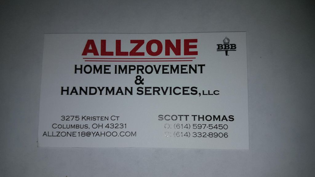 Allzone Home Improvement & Handyman Services