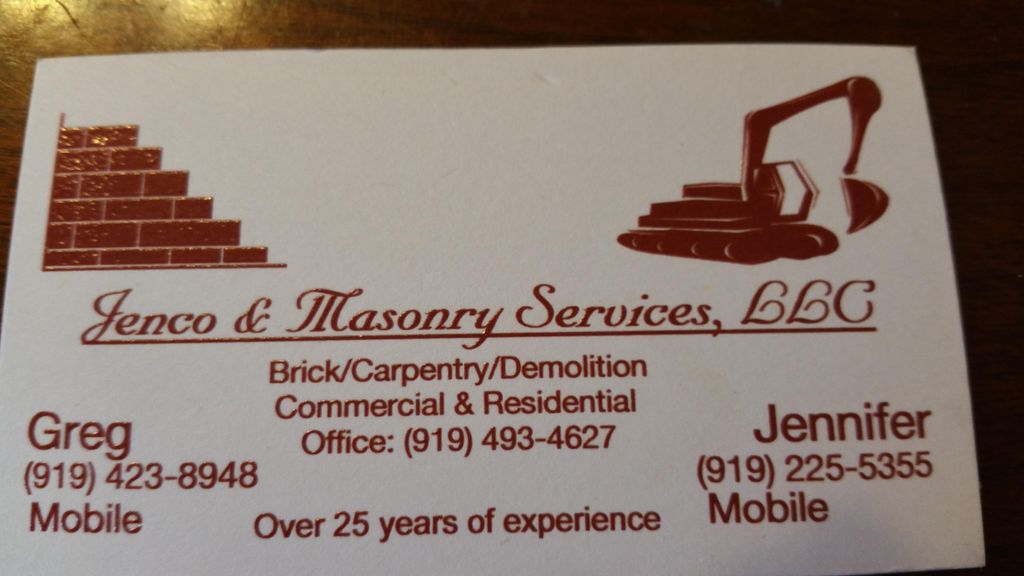 Jenco Backhoe & Masonry Services, LLC