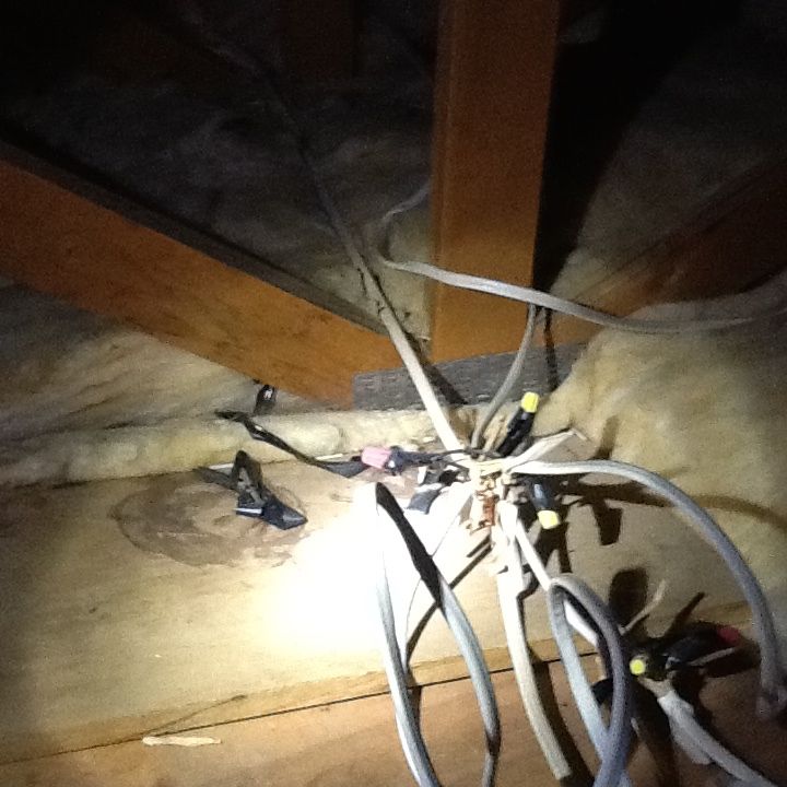 electrical connections with no junction box, and a