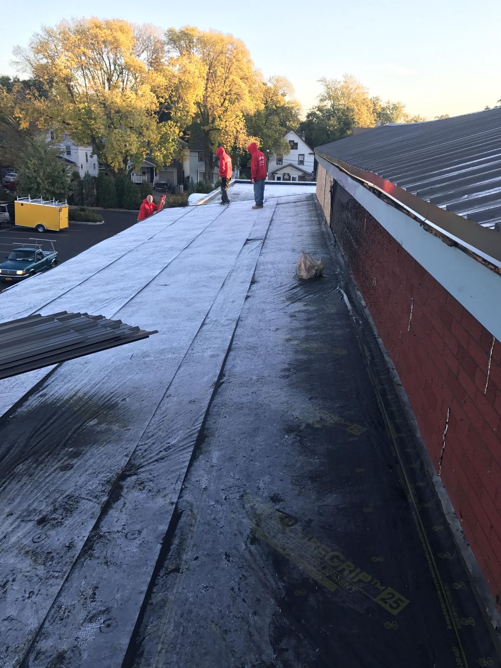 Metal Roof with Ice and Water Shield 