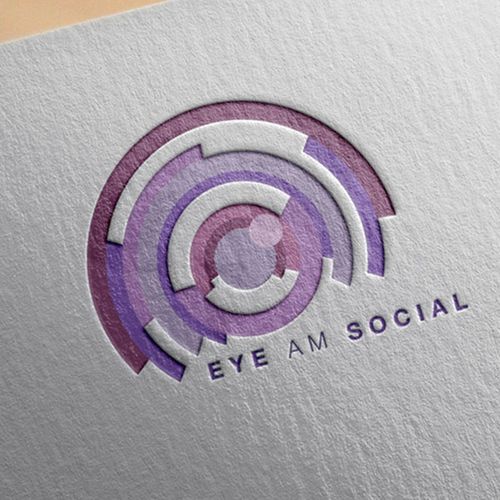 Eye Am Social Logo Design