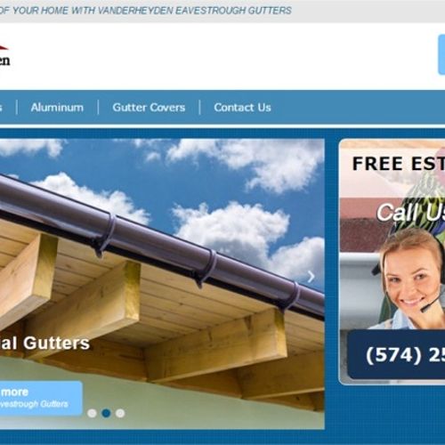 Gutter Services website