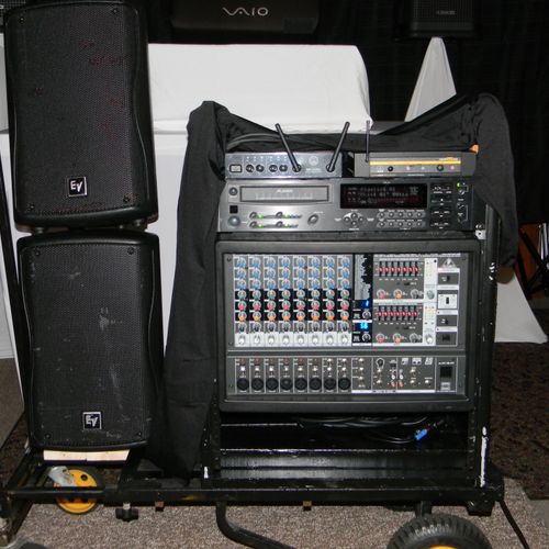 One of our Mobile Audio Wireless Recording Rigs.