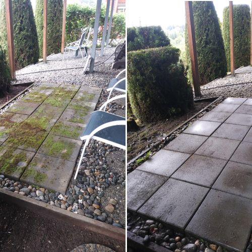 Before After Patio