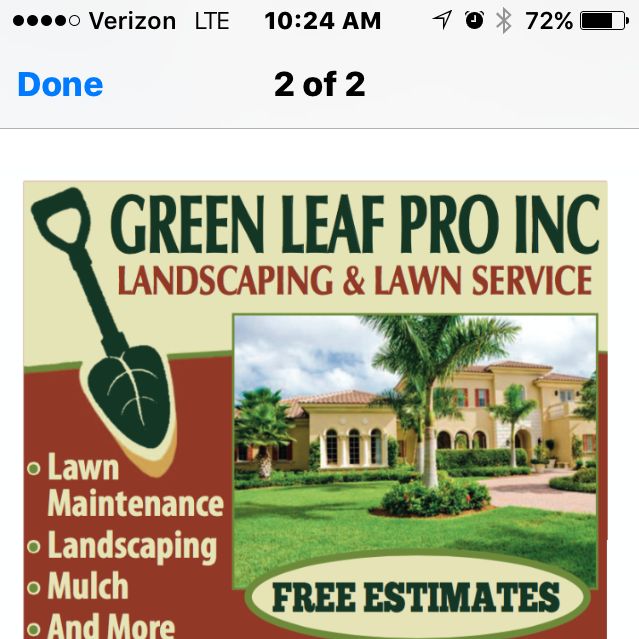 Green Leaf Pro Lawn Service