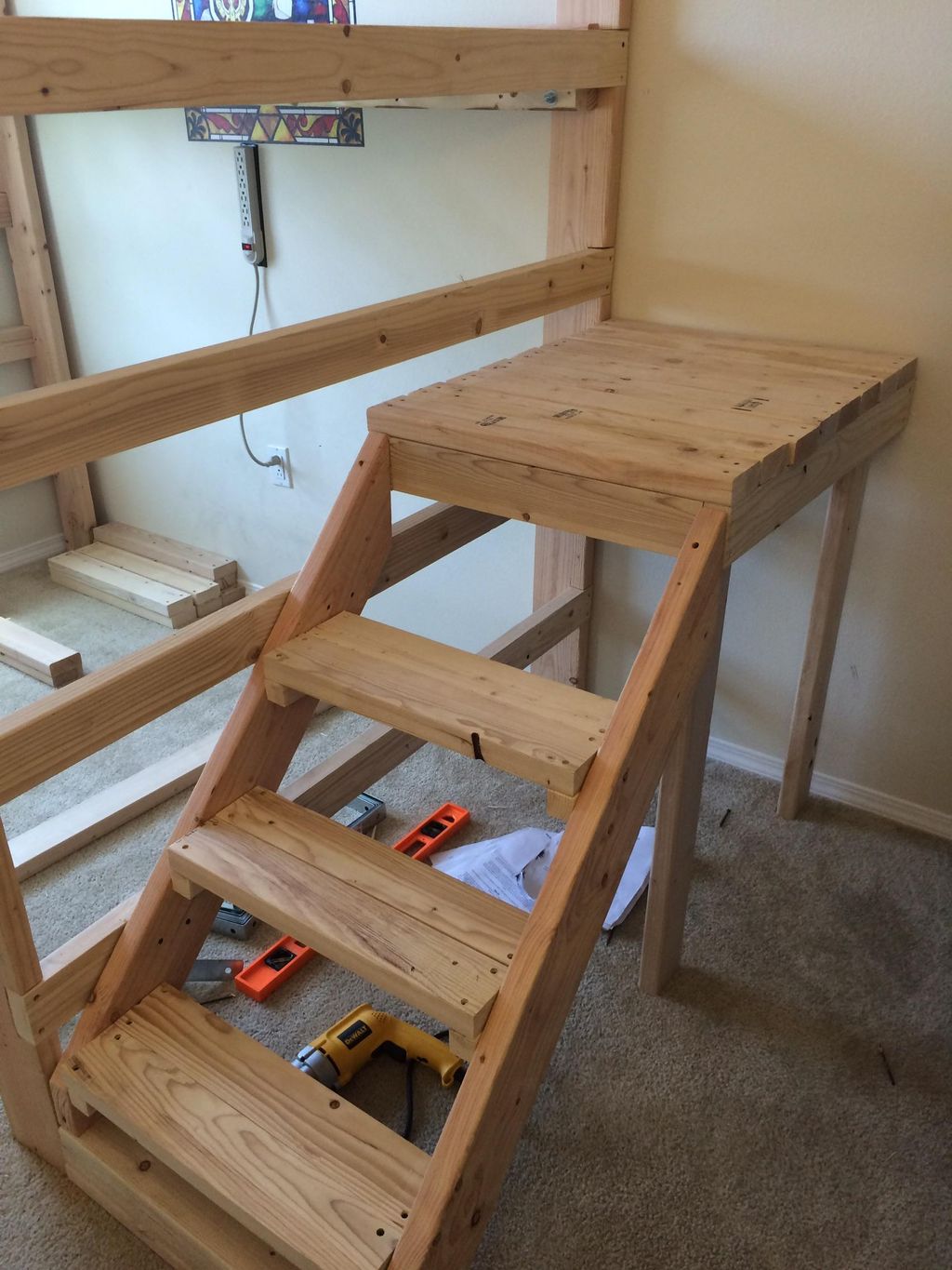 This loft beds parts didn't fit right (as the clie