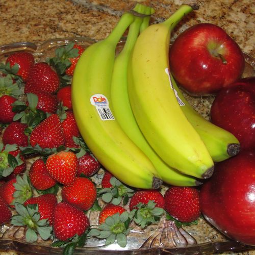 Lots of Fruits ( Antioxidants, Natural Fiber)