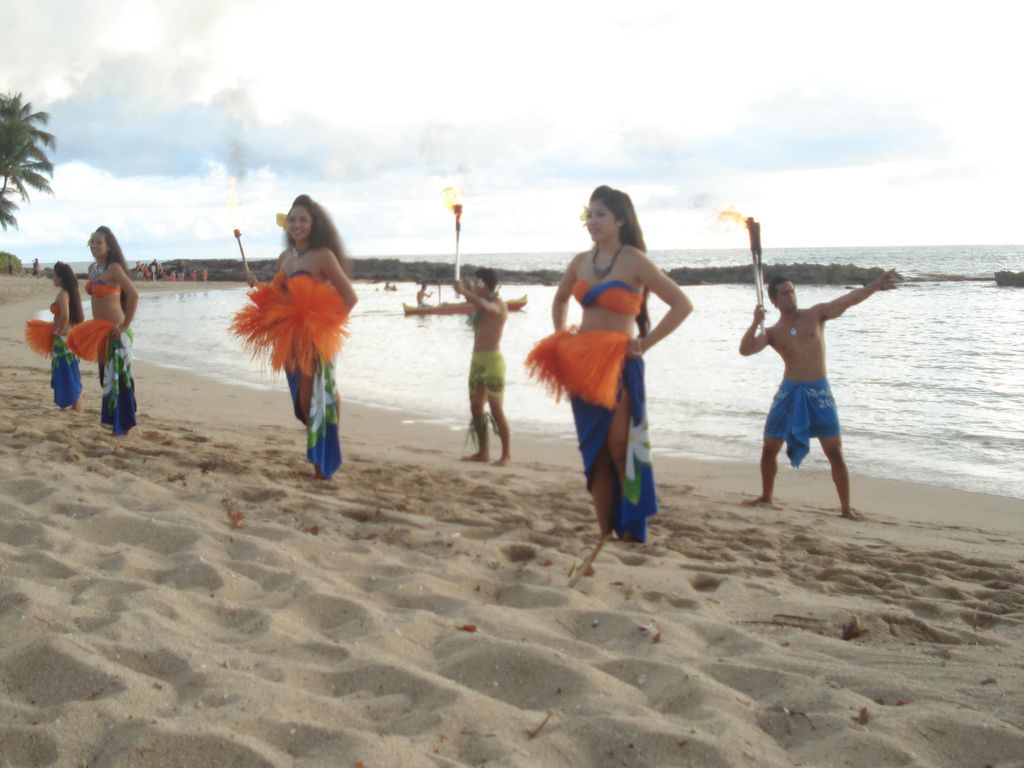 One of the scenes from Paradise Cove Luau.  Best o