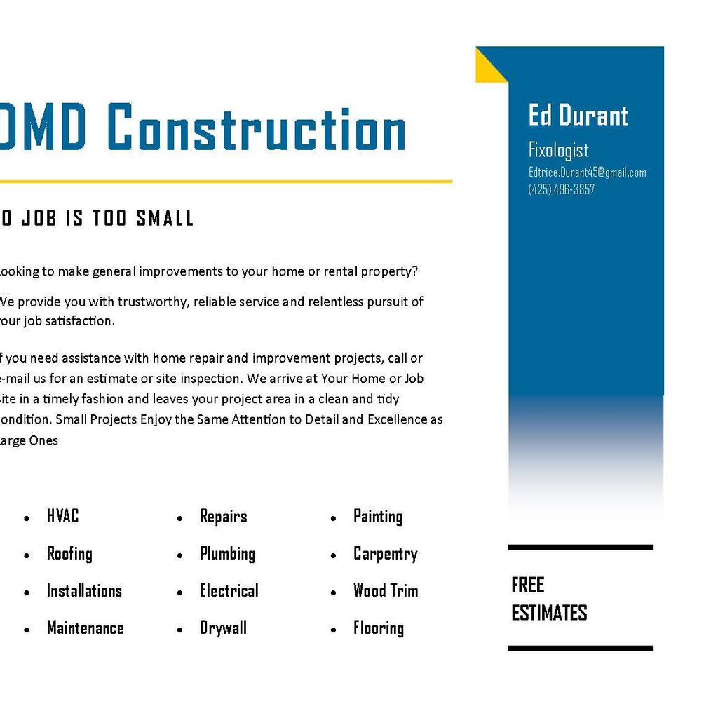 DMD Construction