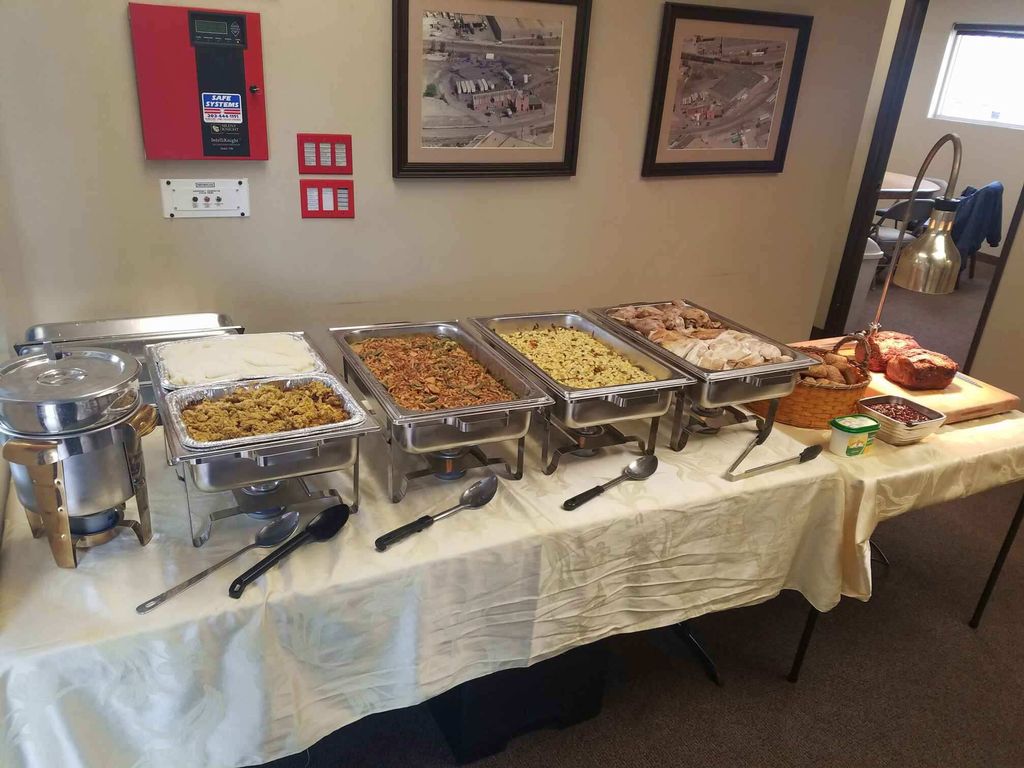 Corporate Employee Thanksgiving Lunch