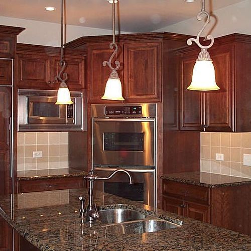 Complete custom cabinets