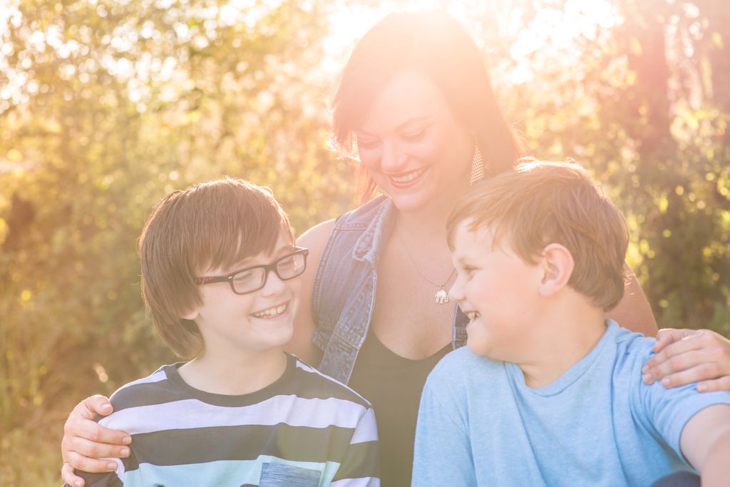 Family session for my beautiful friend and her two