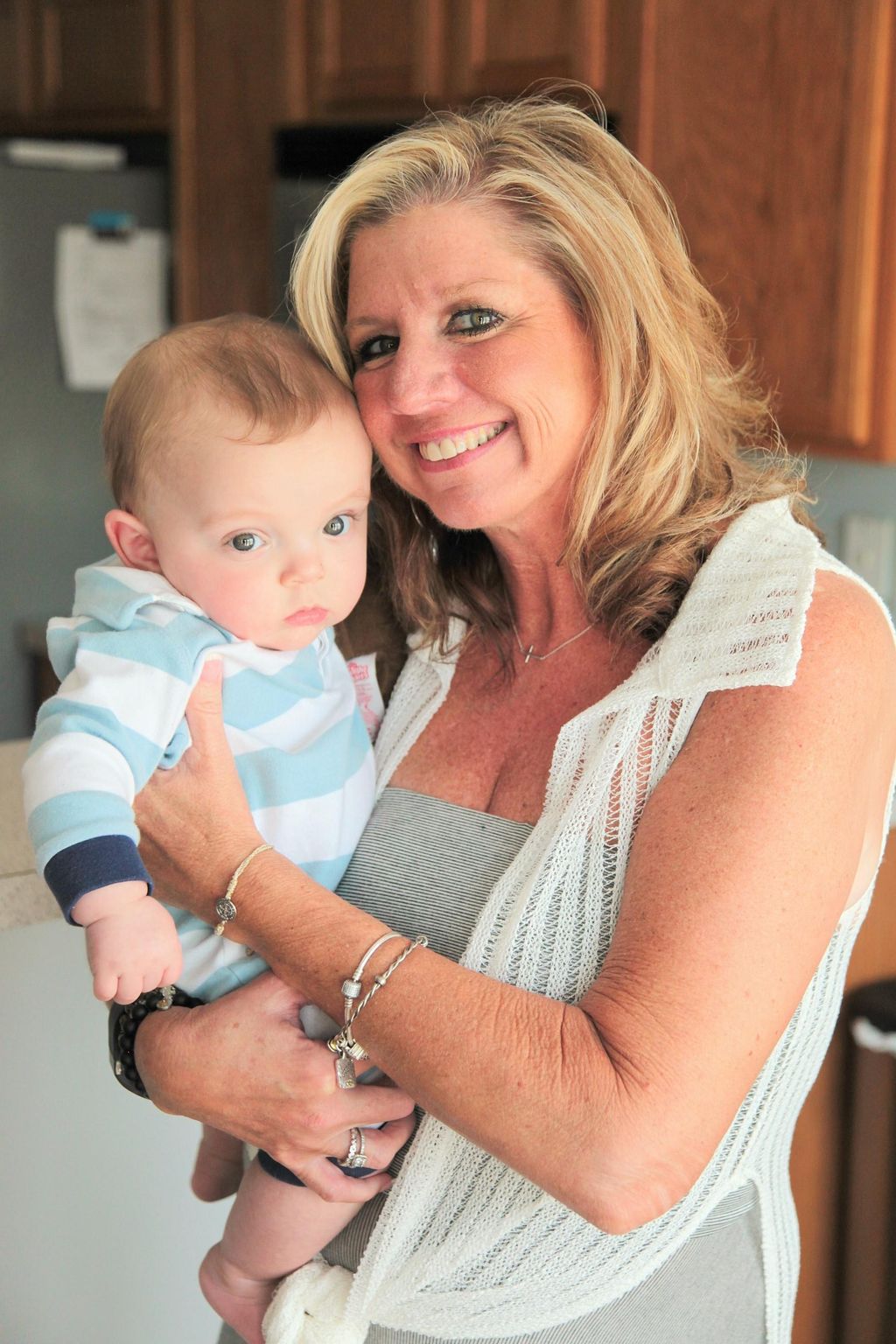 Family Portrait of Aunt & Baby