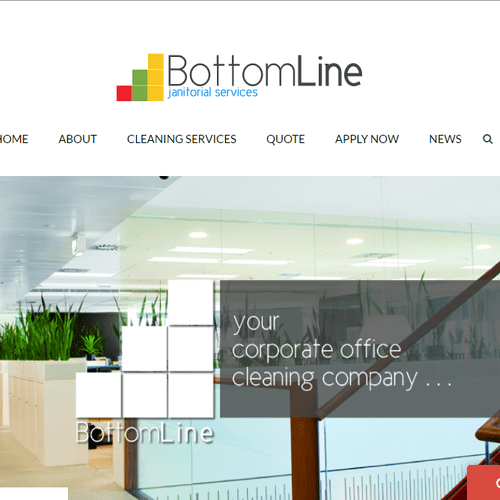 BottomLine Janitorial Website