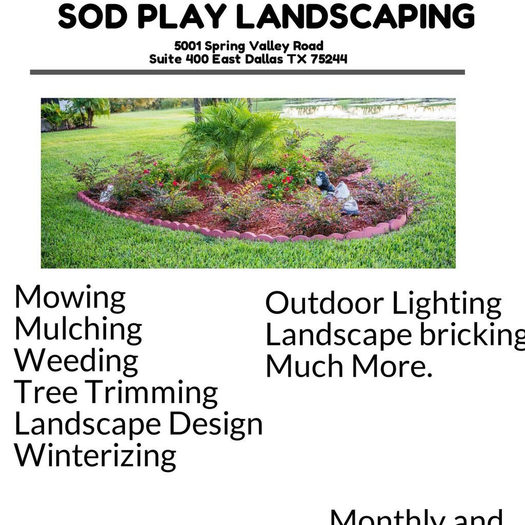 Sod Play Landscaping