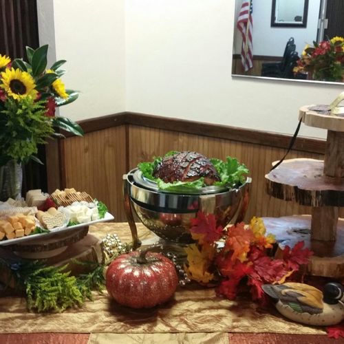 Our Beautiful Fall Table.