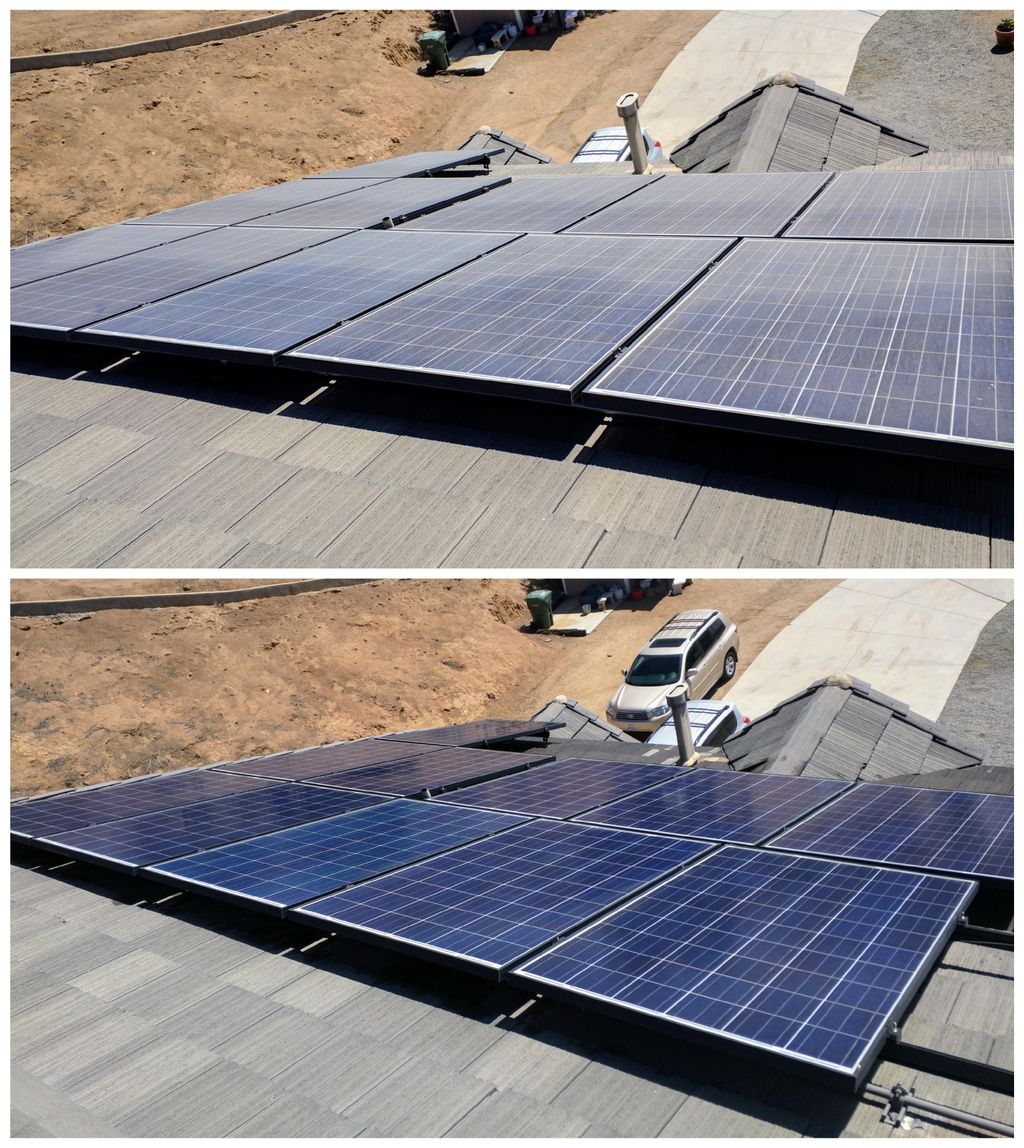 We make solar panels shine too! 