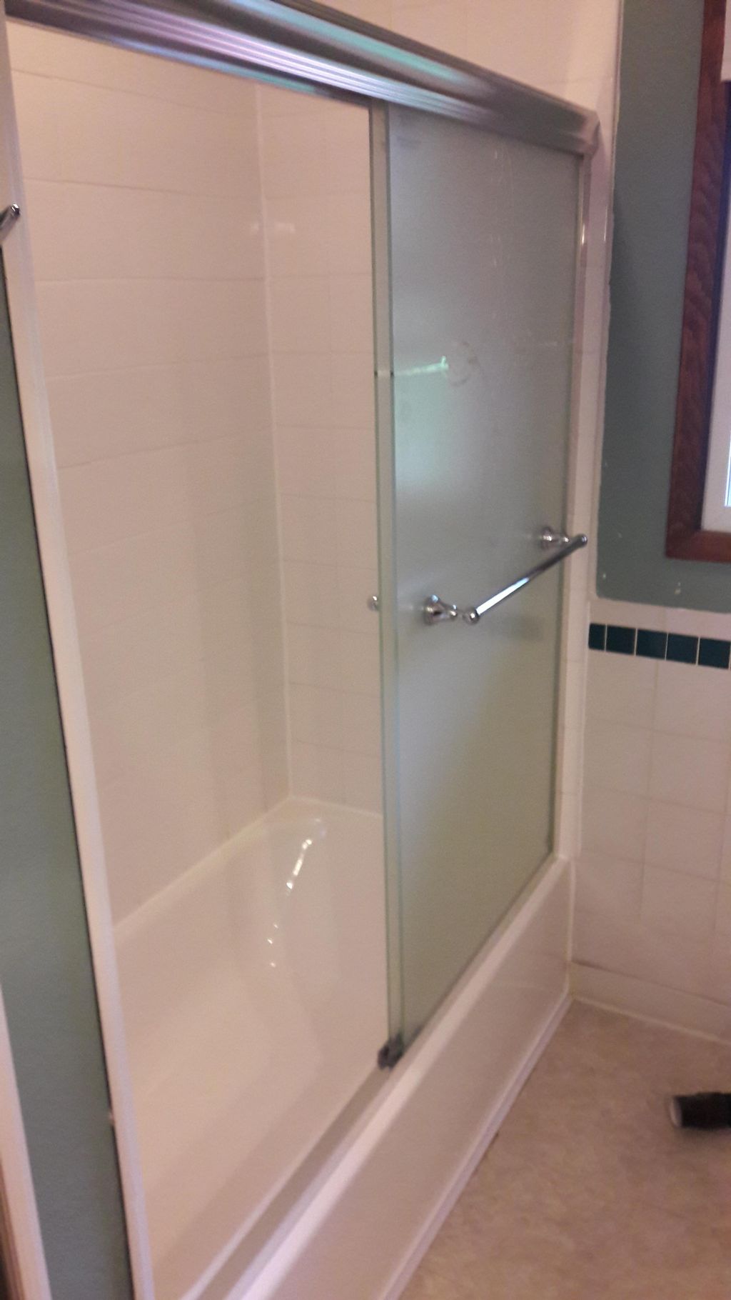 Sliding doors installed 